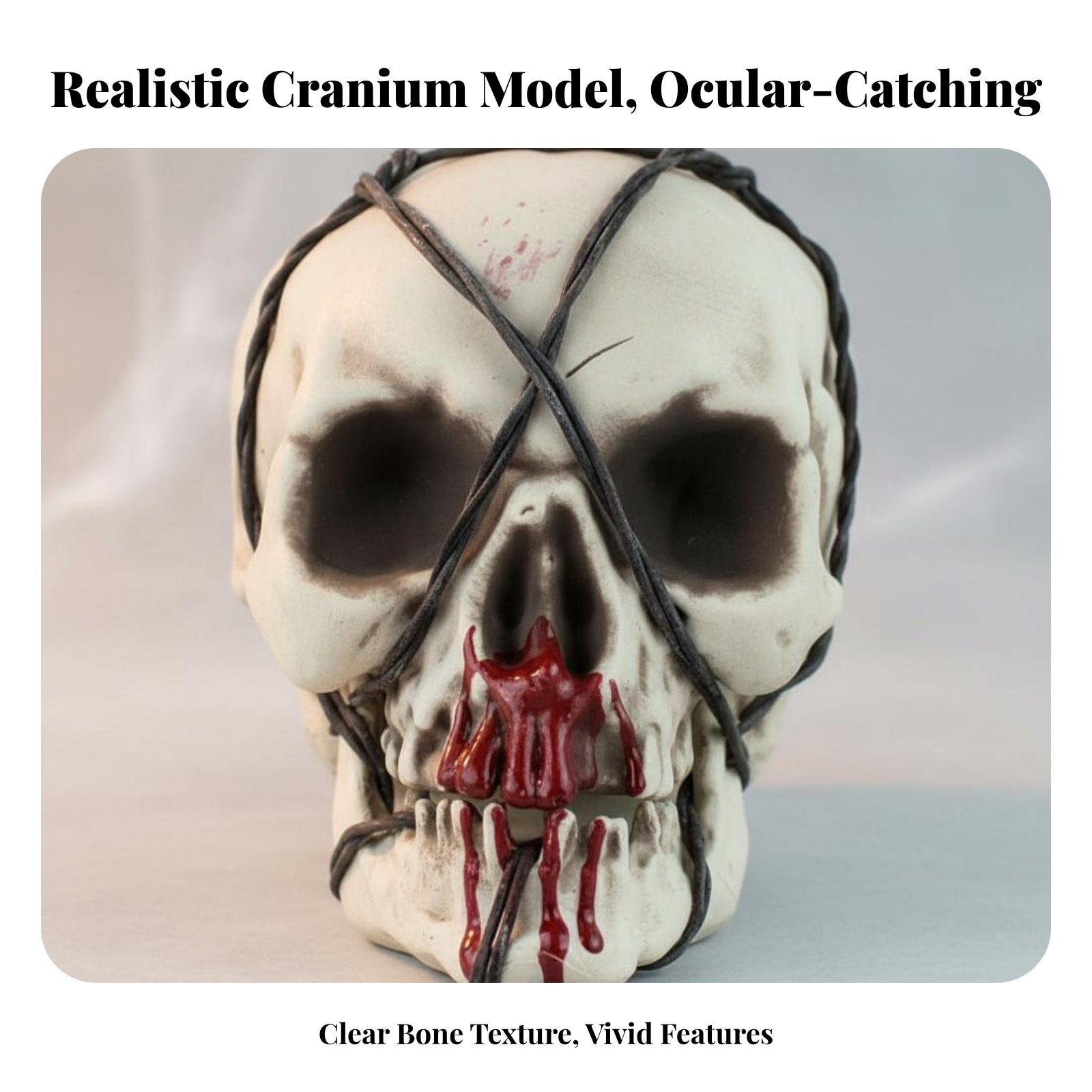 Realistic Skull Model Horror T - Home Lighting And Decor のレビューと価格