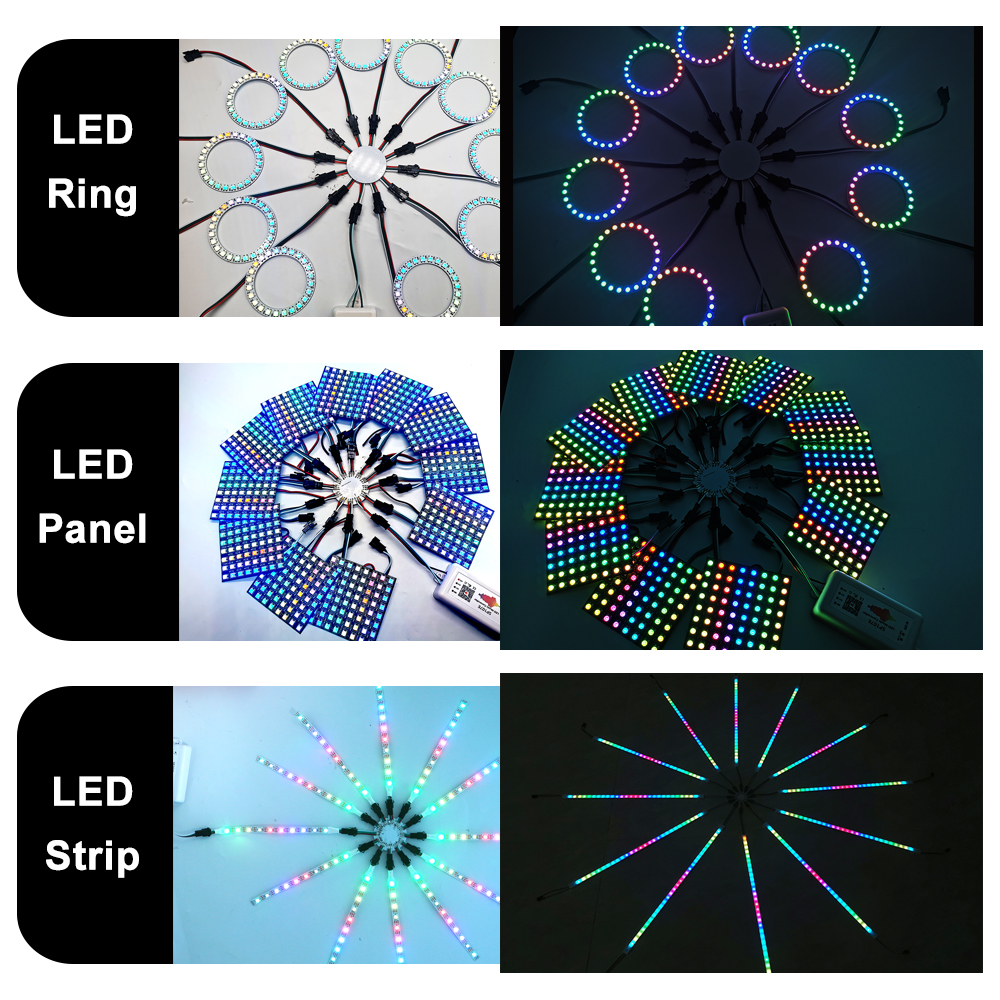 WS2812 WS2811 SK6812 11/12/13  - Decor Lighting Address のレビューと価格