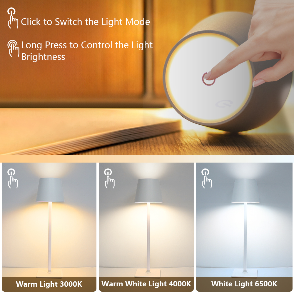 LED Rechargeable Desk Light Wi - Lighting Decor For Room のレビューと価格