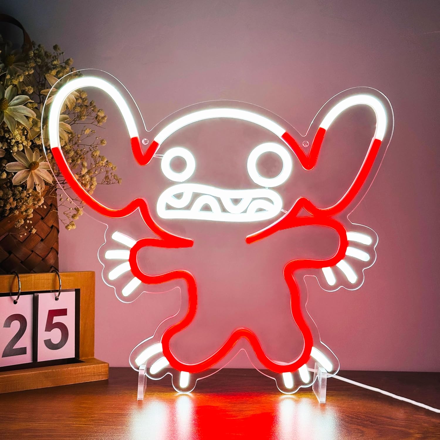 Stitch Neon Sign LED Anime Neo - Decor Lighting Fans のレビューと価格