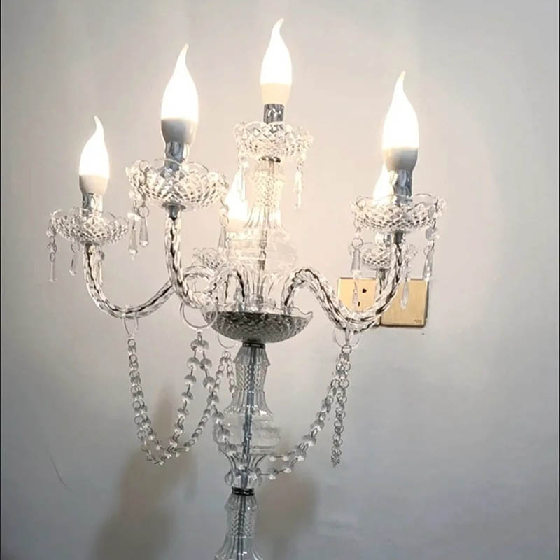Modern Luxury Candle Lamps Wed - Lighting Decor For Living Room のレビューと価格